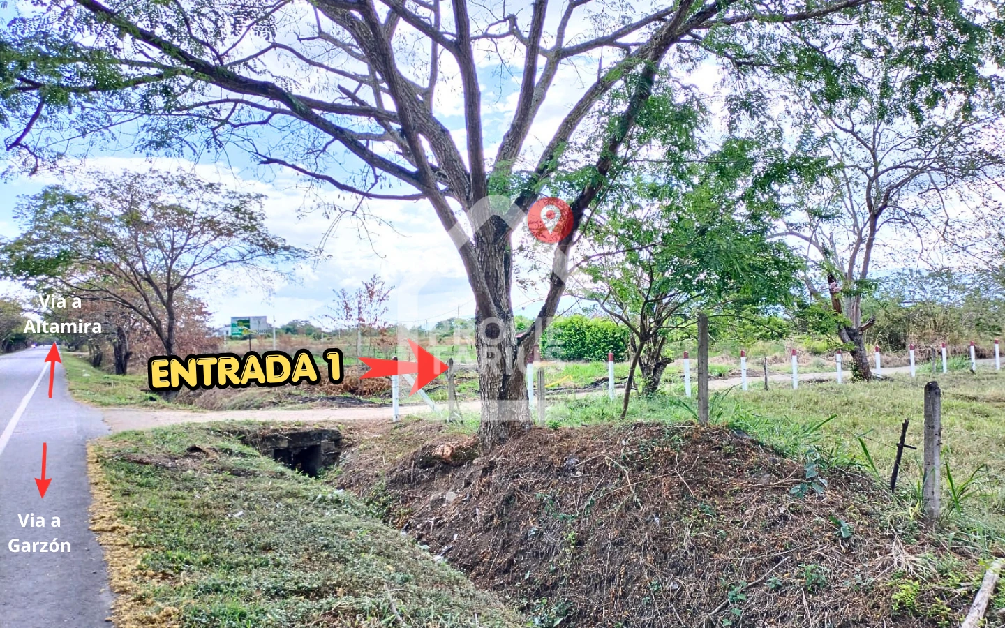 Lote en venta en Altamira Huila – 1.027 m² en Urbanización Iguazú – Llano de la Virgen