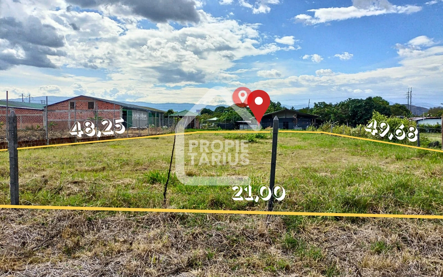 Lote en venta en Altamira Huila de 1027 m²